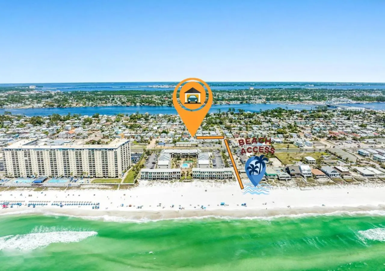 Tropical Gem/5 Min Beach Walk Panama City Beach Prázdninový dům