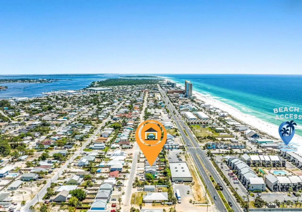 Prázdninový dům Tropical Gem/5 Min Beach Walk Panama City Beach USA